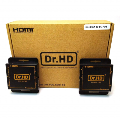 HDMI удлинитель по UTP / Dr.HD EX 50 SC POE