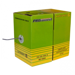 Кабель FTP ProConnect 4PR CAT6 LT, бухта 305 м