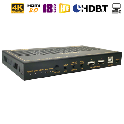 HDMI 2.0 удлинитель по UTP + KVM / Dr.HD EX 100 HBT