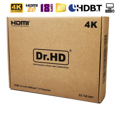 HDMI 2.0 удлинитель по UTP + KVM / Dr.HD EX 100 HBT