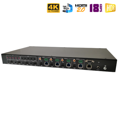 HDMI 2.0 матрица 4x4 с удлинением по UTP / Dr.HD MA 446 EX90
