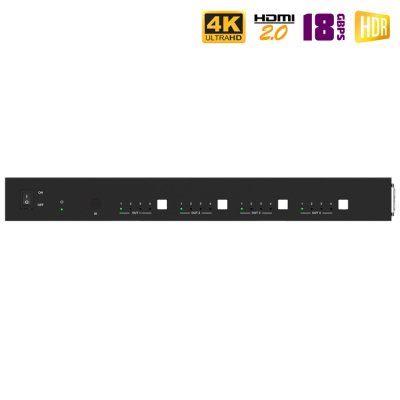 HDMI 2.0 матрица 4x4 с удлинением по UTP / Dr.HD MA 447 EX70