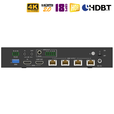 HDMI сплиттер 1x4 с удлинением по UTP / Dr.HD SC 147 HBT150