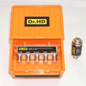 Дисек-переключатель Dr.HD DiSEqC 3x1 с термодатчиком