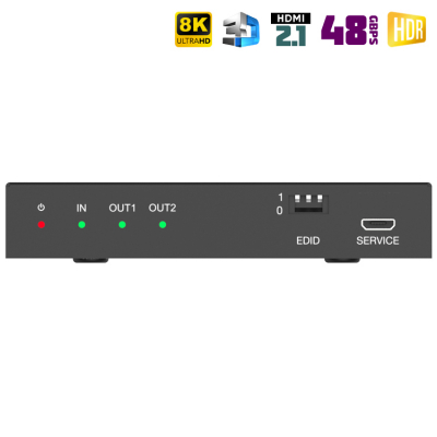 8K HDMI сплиттер 1x2 / Dr.HD SP 128 SL (HDMI 2.1)