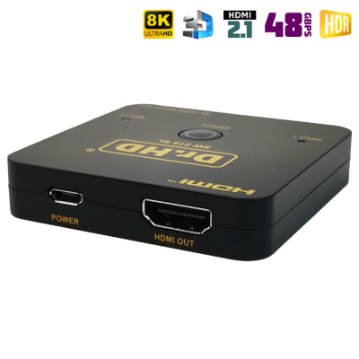 8K HDMI 2.1 переключатель 2x1 / Dr.HD SW 218 SL (HDMI 2.1)