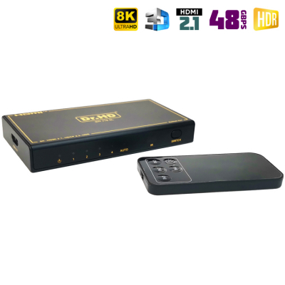 HDMI 2.1 переключатель 4x1 / Dr.HD SW 418 SL