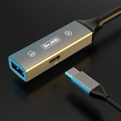 Кабель-удлинитель USB 15 метров Dr.HD / Type-A - Type-A / USB 3.2