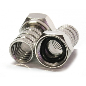 F-коннектор RG-6 с резинкой