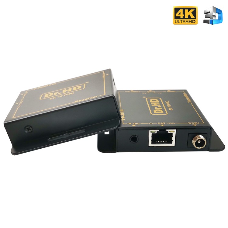 HDMI удлинитель по витой паре Dr.HD EX 70 SC POE