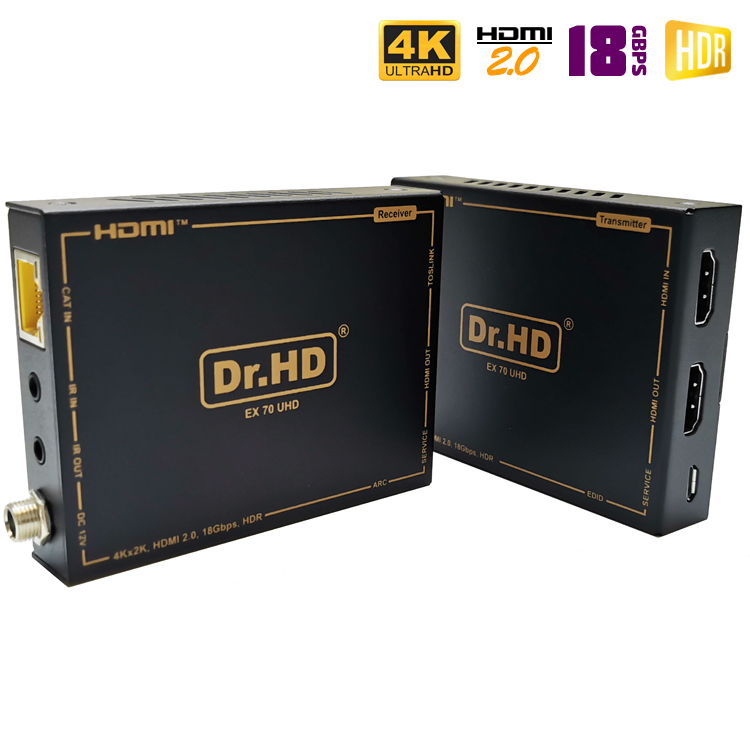 full_drhd-ex70-uhd-9 Новинка: HDMI 2.0 удлинитель по UTP / Dr.HD EX 70 UHD