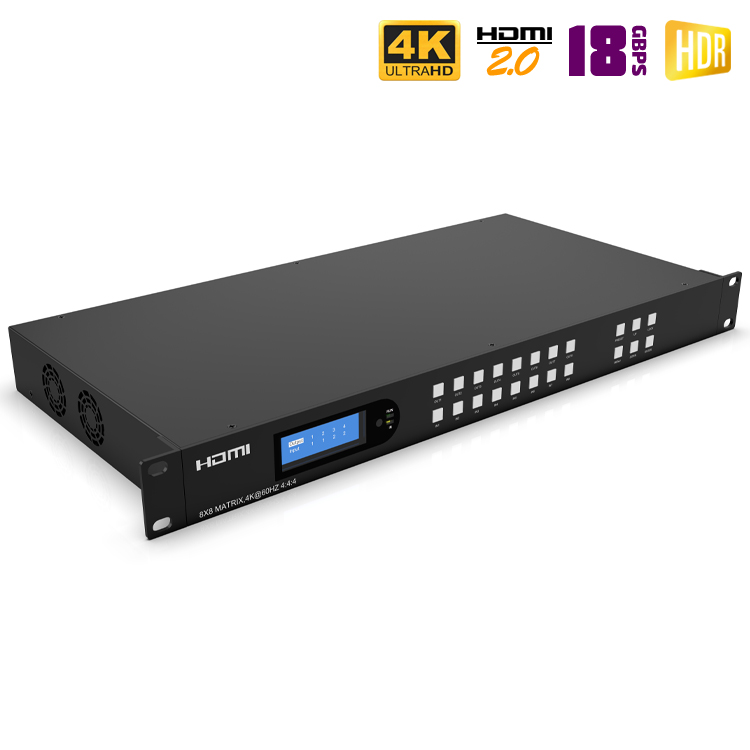 Матричный коммутатор HDMI Dr.HD MA 887 FX передняя панель