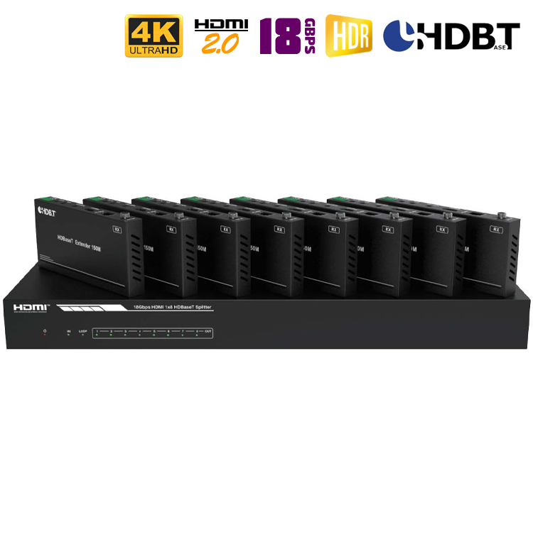 HDMI сплиттер 1x8 Dr.HD SC 187 HBT150