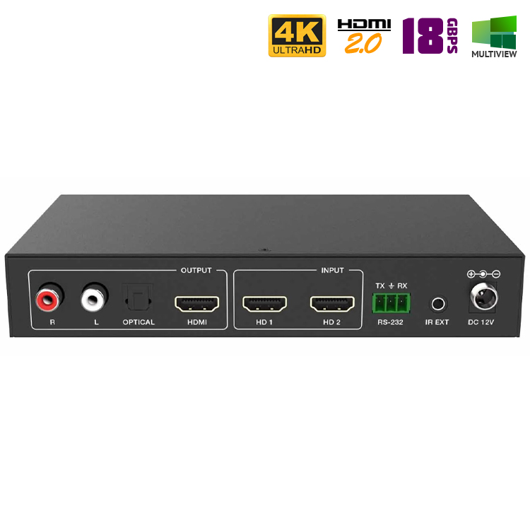 Новые HDMI свитчи 2 на 1 и 4 на 1 от Dr.HD с бесшовным переключением