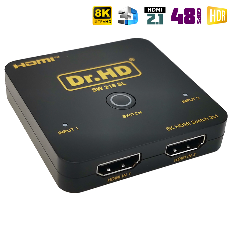 HDMI 2.1 переключатель 2x1 / Dr.HD SW 218 SL