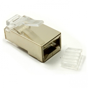 Коннектор RJ-45 8P8C PV C5 SH Hyperline, экранированный