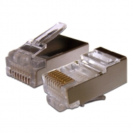Коннектор RJ-45 8P8C FTP Cat 5e TWT, экранированный