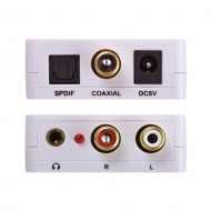 Конвертер Coaxial + SPDIF в AV + Audio 3.5mm / Dr.HD CA 222 DAS
