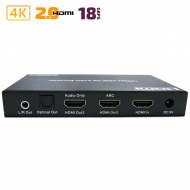 Конвертер HDMI в 2x HDMI + SPDIF + Audio 3.5mm / Dr.HD CA 146 HHS