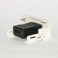 Розетка HDMI с переходником 180º / Dr.HD SOC HDMI 180º CM
