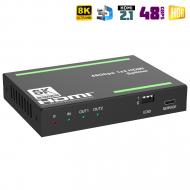 HDMI разветвитель на 2 / Dr.HD SP 128 SL / 8K / HDMI 2.1