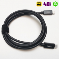 Кабель USB Type-C 2 метра Dr.HD / USB 4.0 / 8K / 240W / 40Gbps
