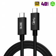 Кабель USB Type-C 1.5 метра Dr.HD / USB 4.0 / 8K / 240W / 40Gbps